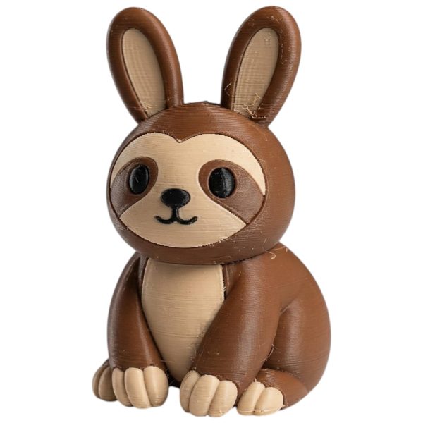 Sloth Bunny Collectible Figurine – Unique Desk Decor for Adults