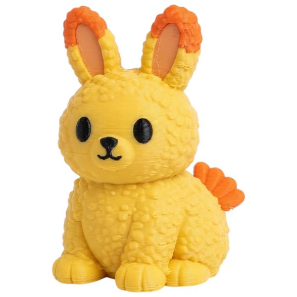 Tempura Bunny Collectible Figurine – Unique Desk Decor for Adults