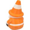 Construction Cone Gnome – Road Crew Gift — 3D Printed Gnomes by 3DCentral