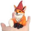 Fox Gnome Figurine – Woodland Nature Decor — 3D Printed Gnomes by 3DCentral