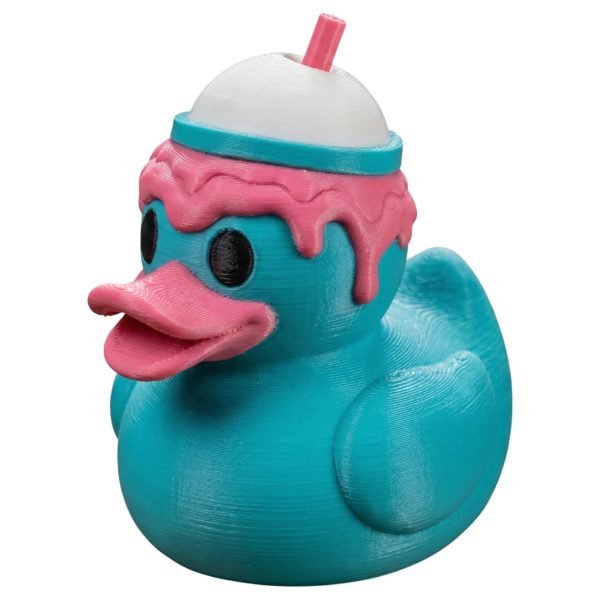 Slushie Brain Freeze Duck Figurine | Funny