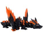 Articulated CrystalWing Dragon Figurine – Zenyte Inferno – Desk Collectible for Teens & Adults – Decorative Display & Collectible – 3D Printed in Canada — 3D Printed Collectible by 3DCentral
