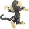 Articulated Monkey Figurine Black — 3D Printed Articulated Figurines by 3DCentral
