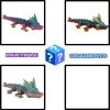 Baby Crystal Dragon Figurine — 3D Printed Articulated Figurines by 3DCentral