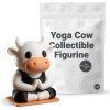 Yoga Cow Collectible Figurine – Unique Desk Decor for Adults — 3D Printed Figurines by 3DCentral