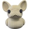 French Bulldog Duck Figurine – Funny Mashup Decor — 3D Printed Dog Breed Ducks by 3DCentral
