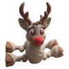 Red-Nosed Reindeer Figurine – Articulated Holiday Collectible — 3D Printed Articulated Figurines by 3DCentral