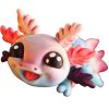 Set of 3 Articulated Baby Axolotl Figurines — 3D Printed Articulated Figurines by 3DCentral