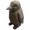 Wood Carved Penguin Figurine — 3D Printed Penguins by 3DCentral