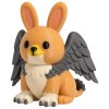 Griffin Bunny Collectible Figurine – Unique Desk Decor for Adults — 3D Printed Bunnies by 3DCentral