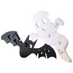 Ghost and Bat Articulated Desk Figurines