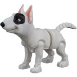 Rex The Bull Terrier Articulated Dog Figurine