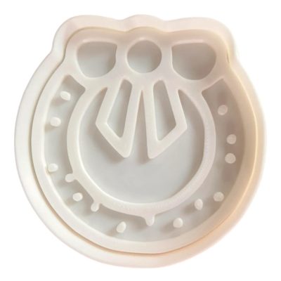 Christmas Wreath Cookie Cutter Set of 3 Sizes (3" 4" 5") – Festive Fondant & Baking Mold – 3D Printed in Canada — 3D Printed Collectible by 3DCentral