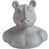 Rhino Duck Figurine – Funny Hybrid Rhino Rubber Duck Statue for Shelf, Desk, or Bathroom Decor – 3D Printed in Canada — 3D Printed Collectible by 3DCentral