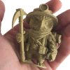 The Treasure Hunter Owl Figurine – Fantasy Explorer Owl with Pickaxe, Backpack & Helmet – Owls & Dragons Collection – Paintable Display Sculpture – 3D Printed in Canada — 3D Printed Collectible by 3DCentral