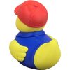 Plumber Duck Figurine – Rubber Duck in Work Belt & Red Cap for Tradesmen, Pipe Pros, and Funny Gift Decor – 3D Printed in Canada — 3D Printed Collectible by 3DCentral