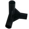 Right Angle 3-Way Tube Connector for 12mm Poles – Strong Corner Joint for Frames, Photo Booths, DIY Structures – 3D Printed in Canada — 3D Printed Collectible by 3DCentral
