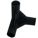 Right Angle 3-Way Tube Connector for 12mm Poles