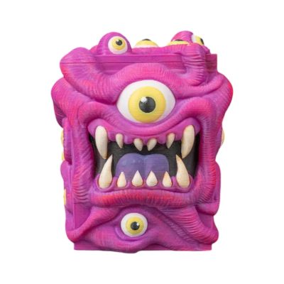 The Allseer’s Case Deck Box – Multi-Eyed Monster Trading Card Storage Case – Fits 100+ Cards – Durable & Decorative Card Holder for Fantasy & Battle Decks – 3D Printed in Canada — 3D Printed Collectible by 3DCentral