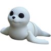 Baby Seal Figurine 5-Pack – Cute Arctic Animal Collectibles with Flexible Joints – Adorable Desk Decorations or Display Models – 3D Printed in Canada — 3D Printed Collectible by 3DCentral