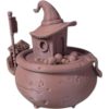 Witch’s Cauldron Boat – Spooky Halloween Cauldron Ship Display Piece for Fantasy Fans – 3D Printed in Canada — 3D Printed Collectible by 3DCentral