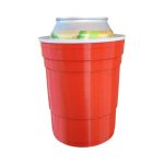 Red Solo Cup-Style Beer Can Holder – Party Cup Sleeve