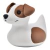 Jack Russell Terrier Duck – Adorable Dog Duck Collectible for Ducking & Cruise Hiding – Dashboard Pet Duck Figurine Gift – Desk & Office Decoration – 3D Printed in Canada — 3D Printed Collectible by 3DCentral