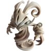 Lesser Air Elemental Figurine – Swirling Wind Creature Miniature for RPG Encounters – Paintable Storm Spirit – 3D Printed in Canada — 3D Printed Collectible by 3DCentral