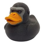 Gorilla Duck Figurine – Hilarious Ape-Rubber Duck Hybrid for Collectors, Jungle Decor & Gag Gifts