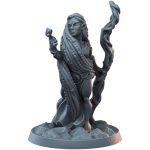 Druid Female Miniature for Fantasy TTRPGs