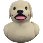 Labrador Retriever Duck Figurine – Rubber Duck 4x4 Dashboard Gift, Cruise Ship Hiding & Off-Road Ducking Fun – Dog Duck Collectible