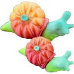 Tiny Pumpkin Snail Figurine – Fall Autumn Collectible
