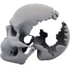 Gouged-Out Skull Miniature – Horror-Themed Cracked Skull Terrain Prop for Tabletop RPGs, Dioramas & Gothic Displays – 3D Printed in Canada — 3D Printed Collectible by 3DCentral