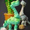 Articulated Dinosaur Figurine – Poseable Print-in-Place Brontosaurus-Inspired Model for Display, Posing & DIY Painting – 3D Printed in Canada — 3D Printed Collectible by 3DCentral