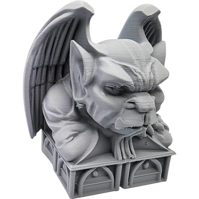 Bulk Gargoyle Figurine – Gothic Fantasy Statue for Desk, Shelf, or Tabletop Display – Mythical Creature Collectible for Fans & Gamers – 3D Printed in Canada — 3D Printed Collectible by 3DCentral