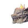 Dragon Skull LED Tea Light Holder – Gothic Fantasy Candle Stand for Tabletop or Bookshelf Ambience – 3D Printed in Canada — 3D Printed Collectible by 3DCentral