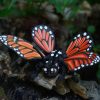 Flexible Butterfly Figurine with Colorful Wings – Poseable Desk Decoration or Garden-Inspired Collectible – 3D Printed in Canada — 3D Printed Collectible by 3DCentral