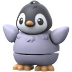 Chubby Penguin Collectible Figurine – Articulated Print-in-Place Wobble Toy with Spinning Body and Cute Winter Design – 3D Printed in Canada — 3D Printed Collectible by 3DCentral