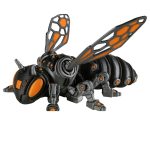 Articulated Cyber Bee Figurine – 3D Printed Decorative Display Desk Toy – Futuristic Interactive Collectible for Teens & Adults – Executive Desk Decor Gift – 3D Printed in Canada — 3D Printed Collectible by 3DCentral