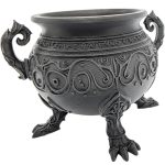 Claw-Foot Gothic Cauldron – Ornate Fantasy Cauldron with Dragon Claw Feet and Arcane Detailing – Halloween Display, Ritual Bowl or Home Décor – 3D Printed in Canada — 3D Printed Collectible by 3DCentral