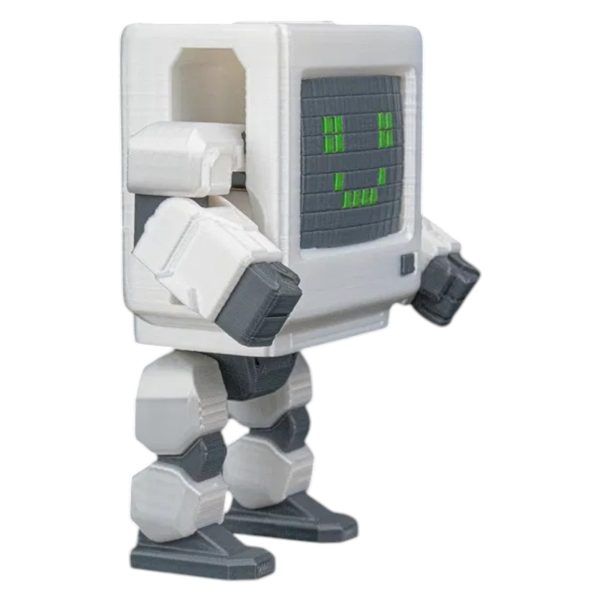 Figurine robot rétro – Ramble le robot ordinateur