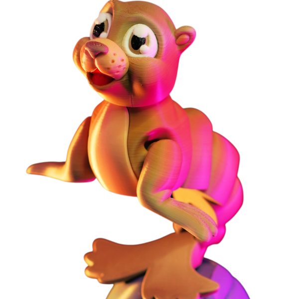 Cute Articulated Sea Lion Figurine