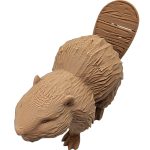 Wooden Beaver Figurine