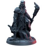 Vampire Hunter Female Fantasy Miniature Statue