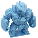 Lesser Ice Elemental Miniature – Cold Elemental Monster for Tabletop RPGs – Paintable Frost Construct