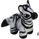Adorable Zebra Cinder Hatchling Figurine