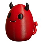 Devil Egg Figurine