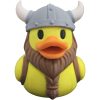 Braided Beard Viking Duck Figurine – Nordic Rubber Duck with & Horned Helmet Viking Decor, Funny Collectible Display for Desk, Bath, or Shelf – 3D Printed in Canada — 3D Printed Collectible by 3DCentral