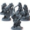 Undead Archer Warband – Set of 6 Skeleton Bow & Crossbow Miniatures for Fantasy Tabletop Battles, RPG Campaigns & Painting – 3D Printed in Canada — 3D Printed Collectible by 3DCentral