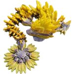 Sunflower Dragon Articulated Figurine